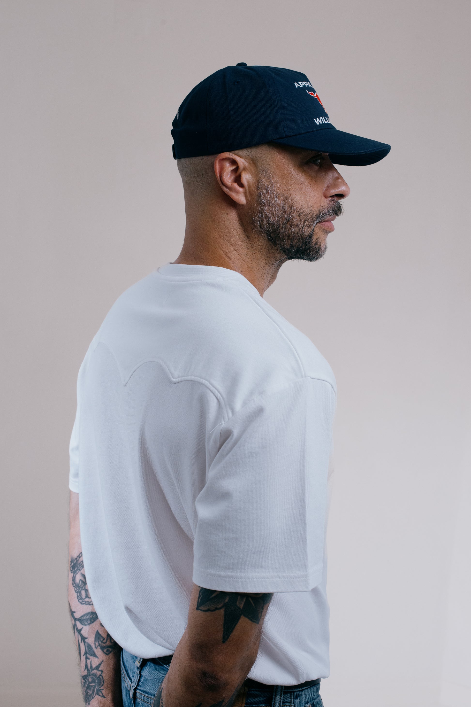 Heavyweight Western T-shirt  (White)