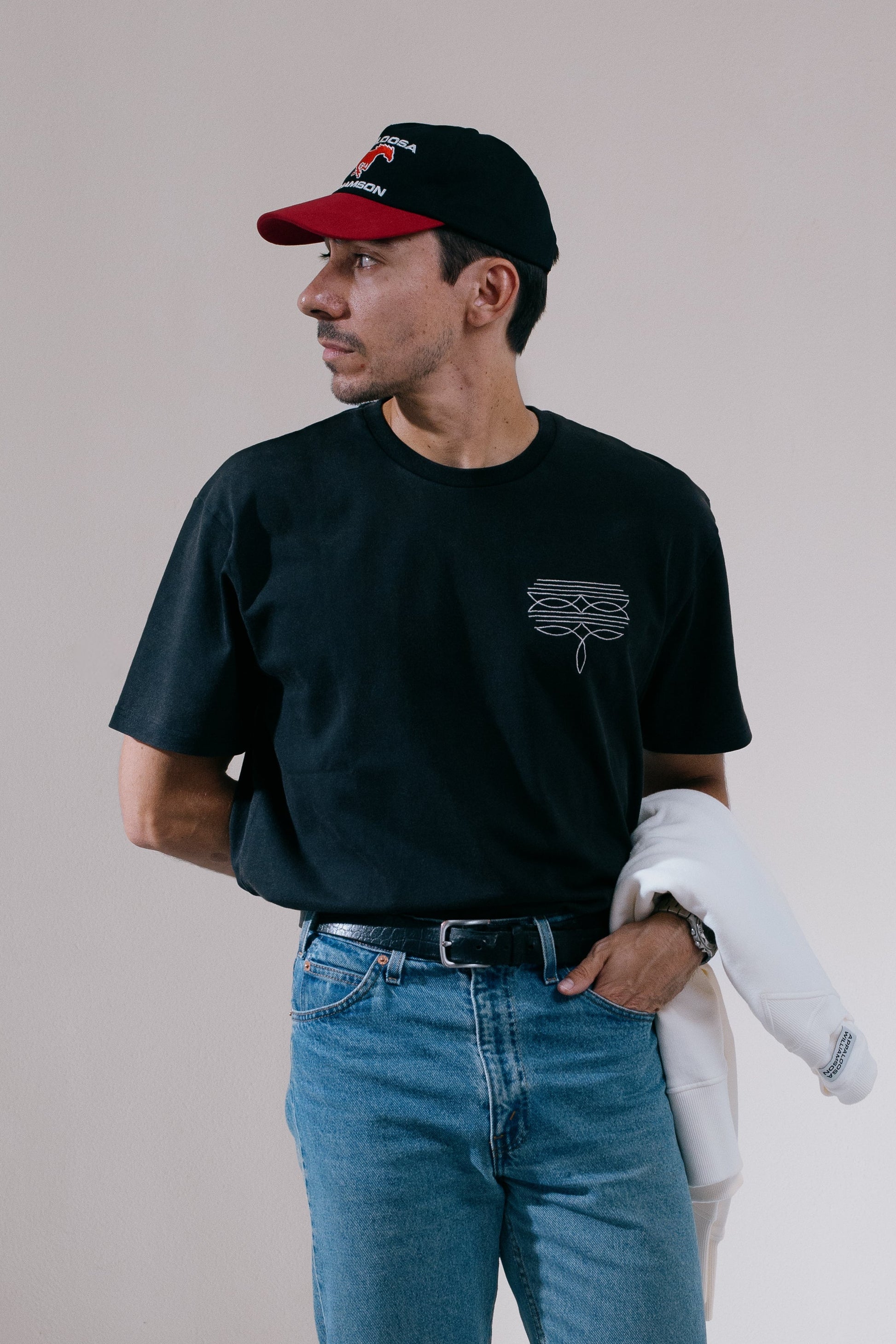 Horsepower Cap - Black/Red