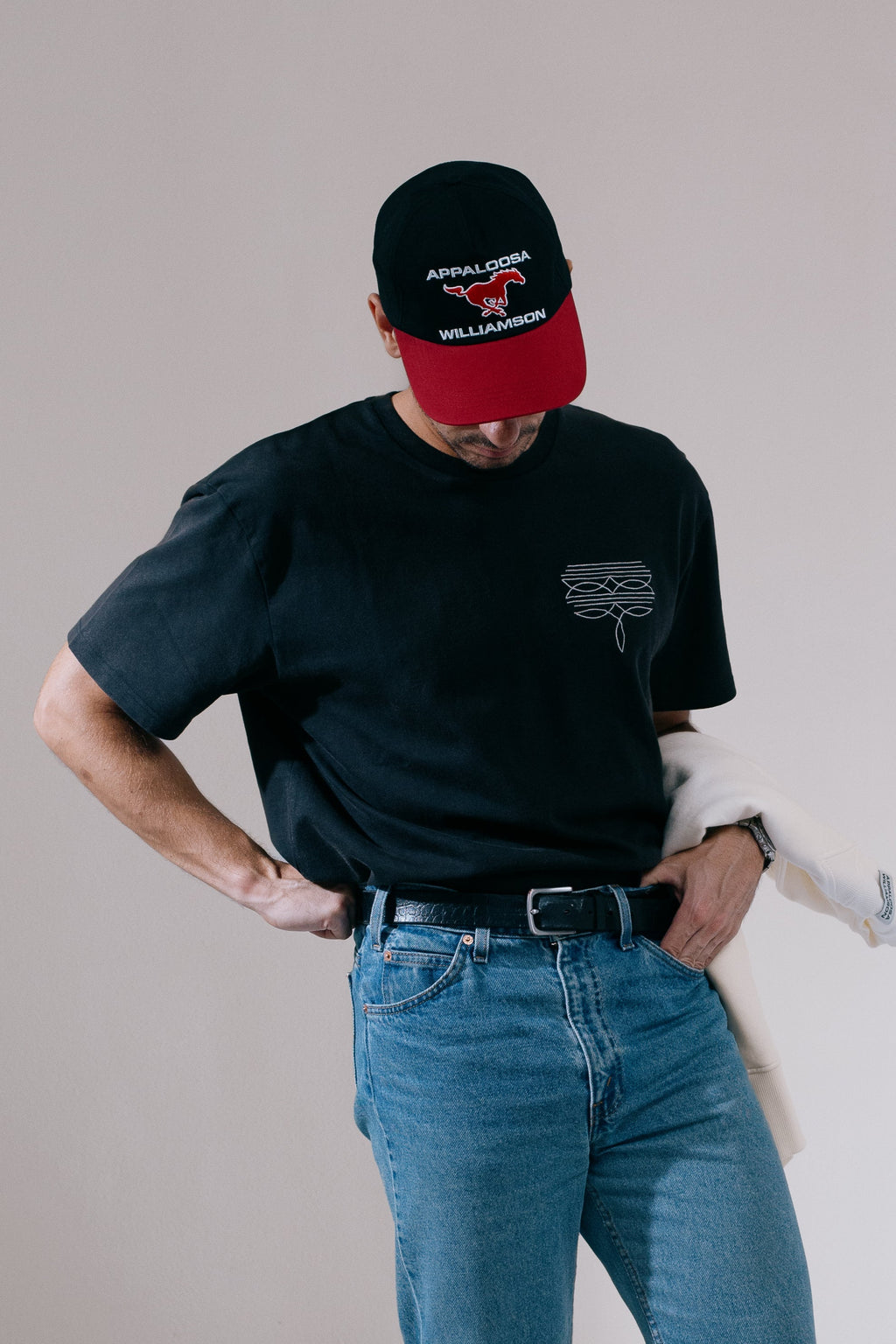 Horsepower Cap - Black/Red
