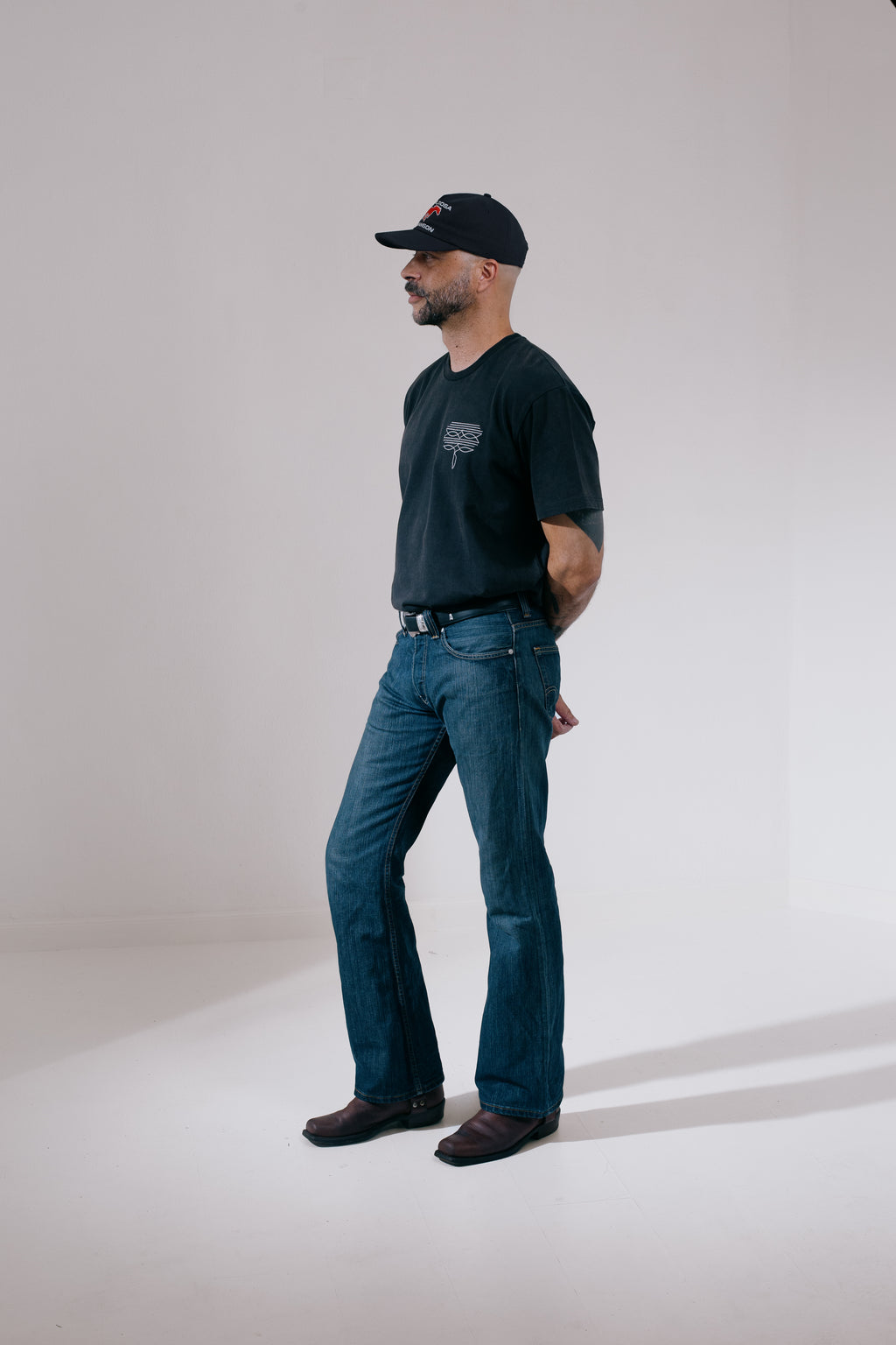 Heavyweight Western T-shirt (Black)