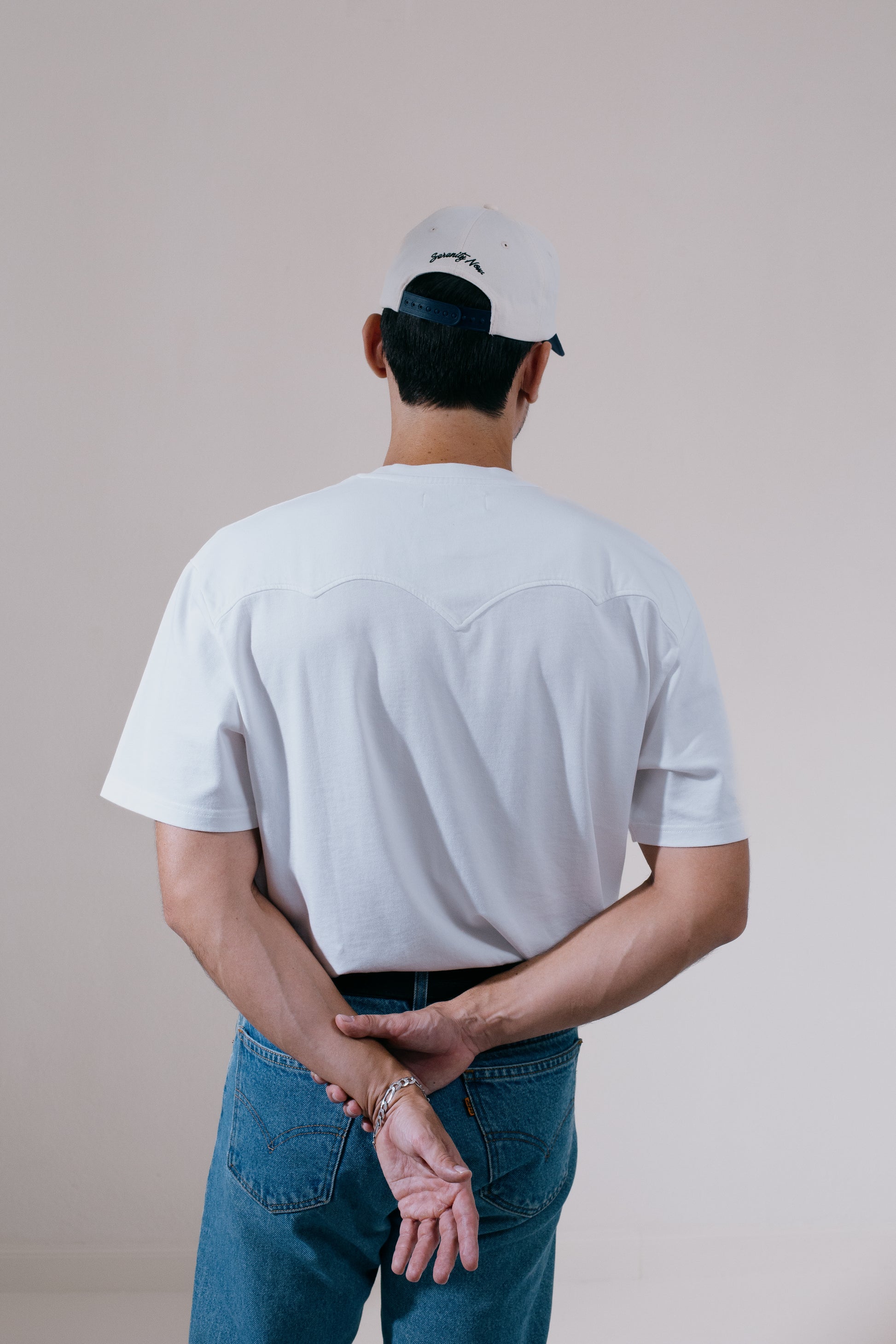 Horsepower Cap - Cream/Navy