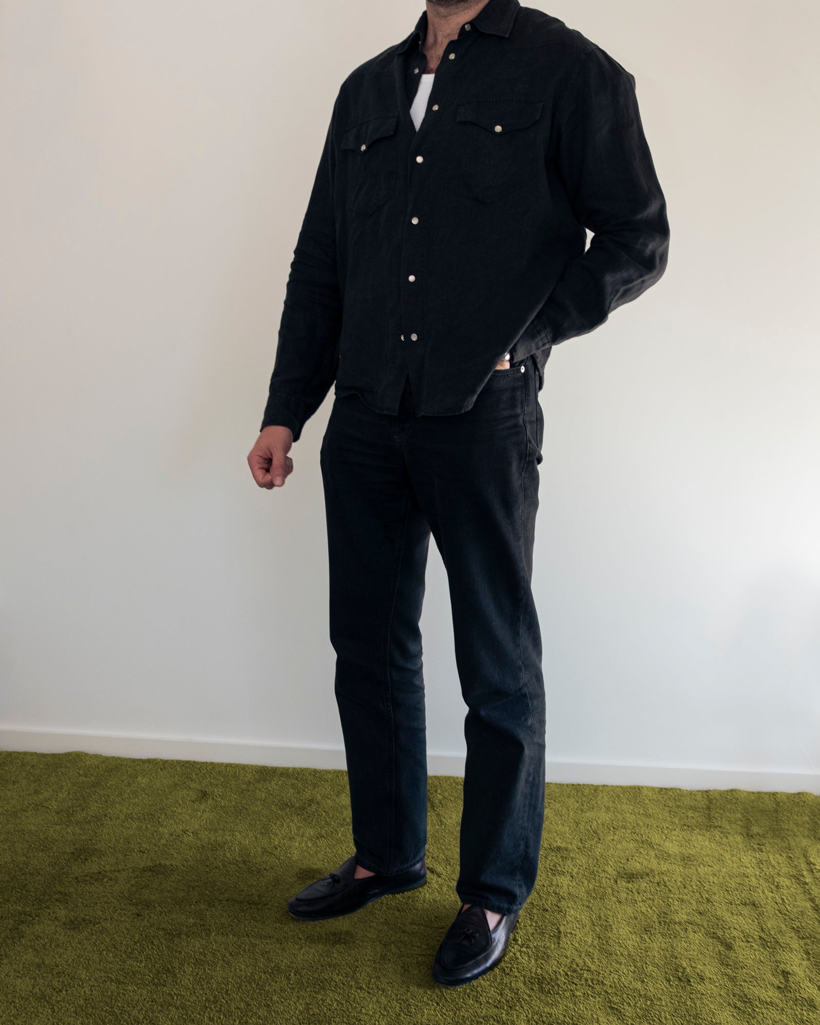 Western Linen Shirt