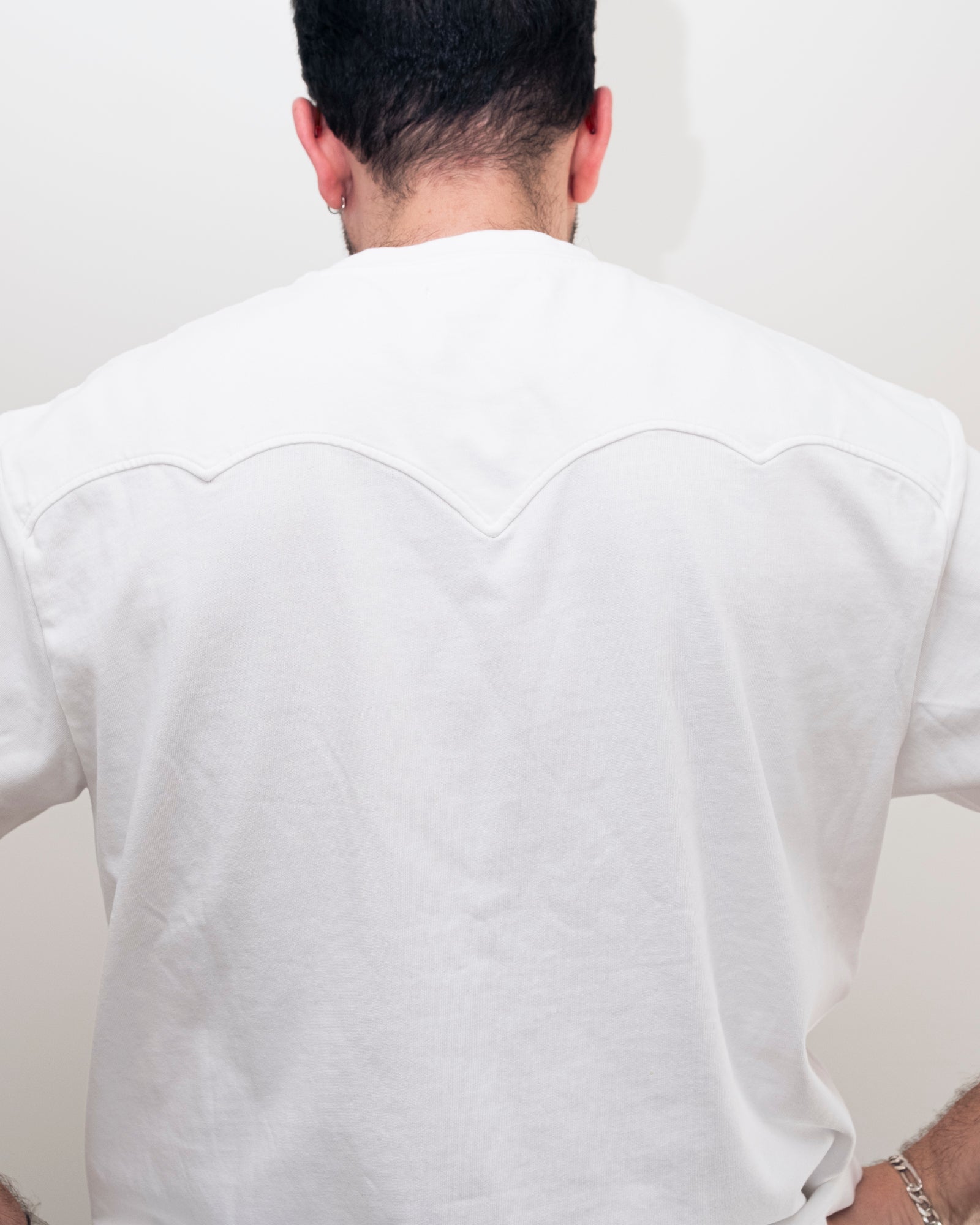 Heavyweight Western T-shirt  (White)