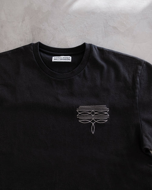 Heavyweight Western T-shirt (Black)