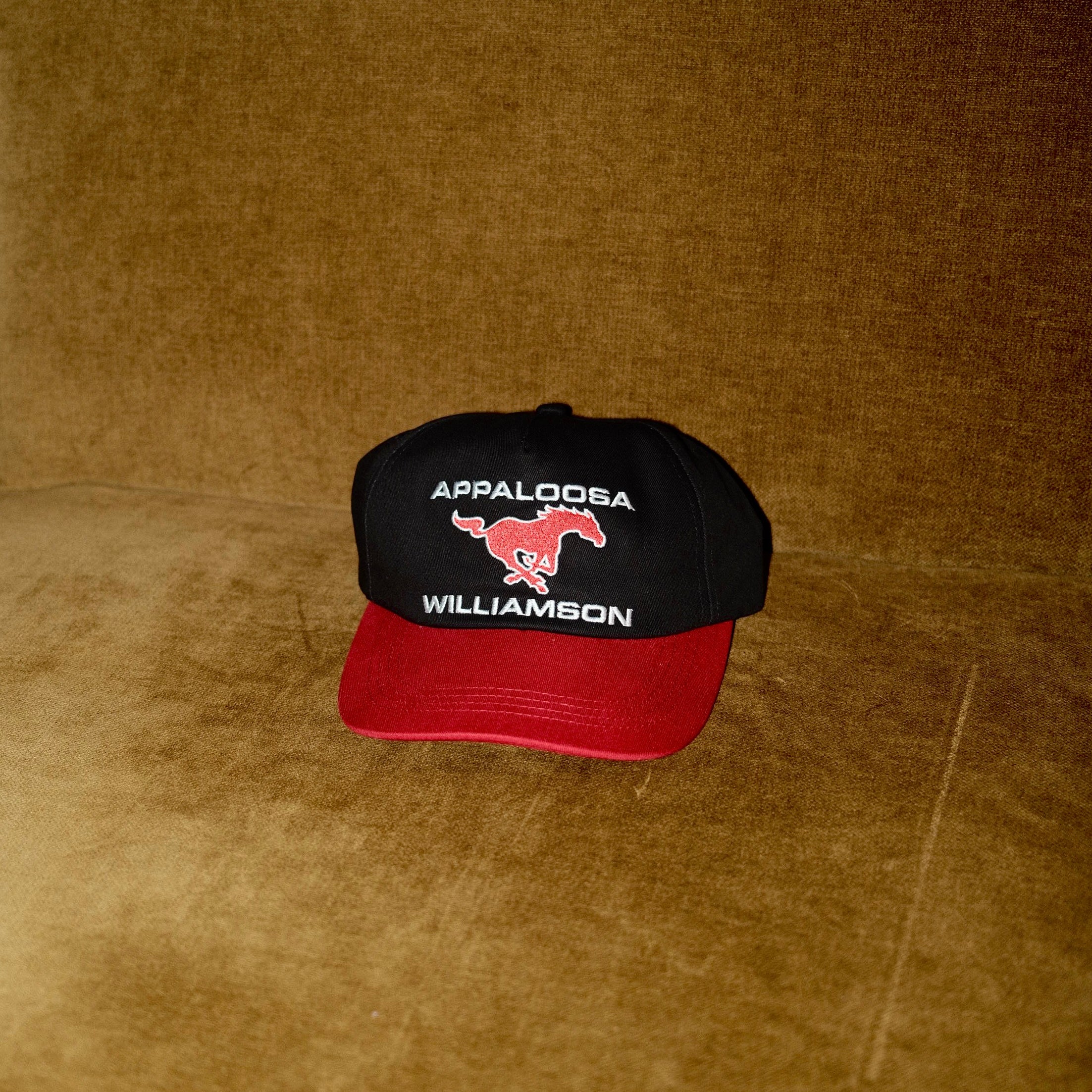 Horsepower Cap - Black/Red